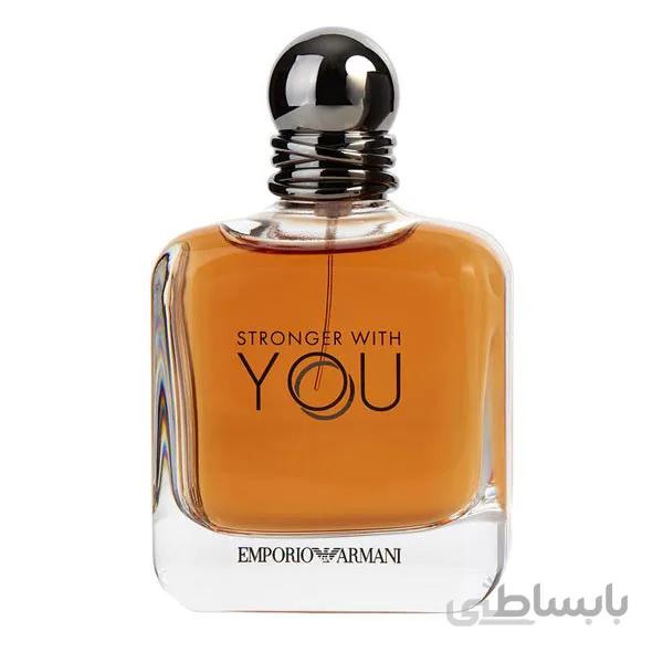 طرح اصل ادو تویلت مردانه امپریو آرمانی مدل Emporio Armani Stronger With You