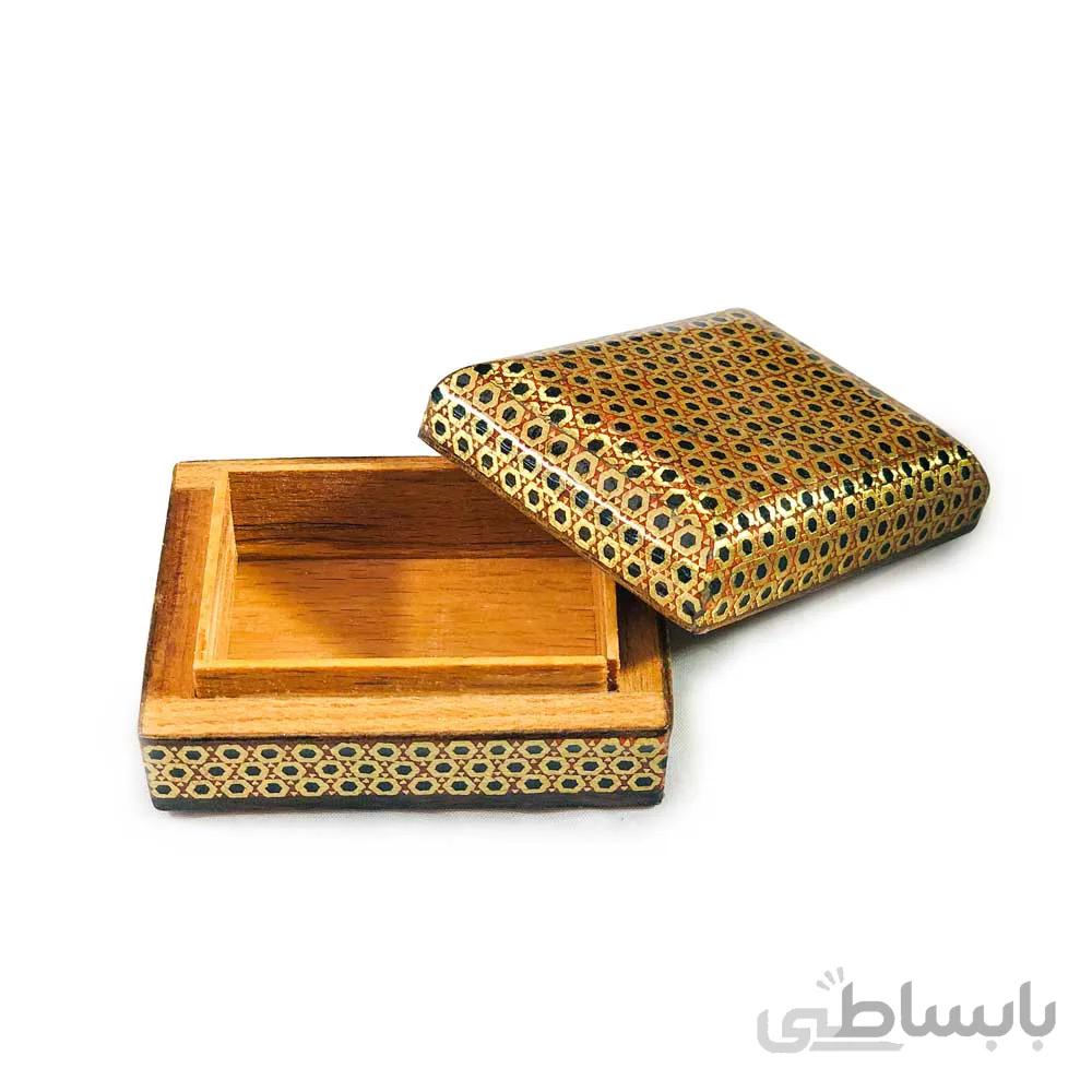 جا سکه ای خاتم کاری داخل راش