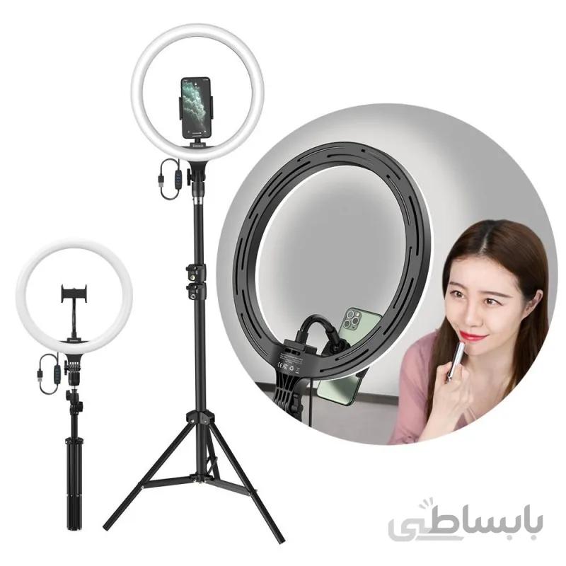 رینگ لایت باسئوس Baseus Live Stream Holder-floor Stand Ring Light CRZB12