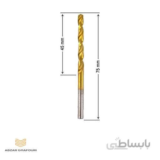 مته آهن طلایی سایز 4 امگا OMEGA