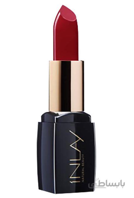 رژ لب اینلی مدل شکلات شماره 350 ا Inlay BRAVE RED 350