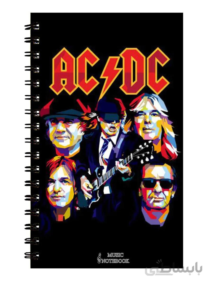 دفتر نت موسیقی طرح گروه AC/DC