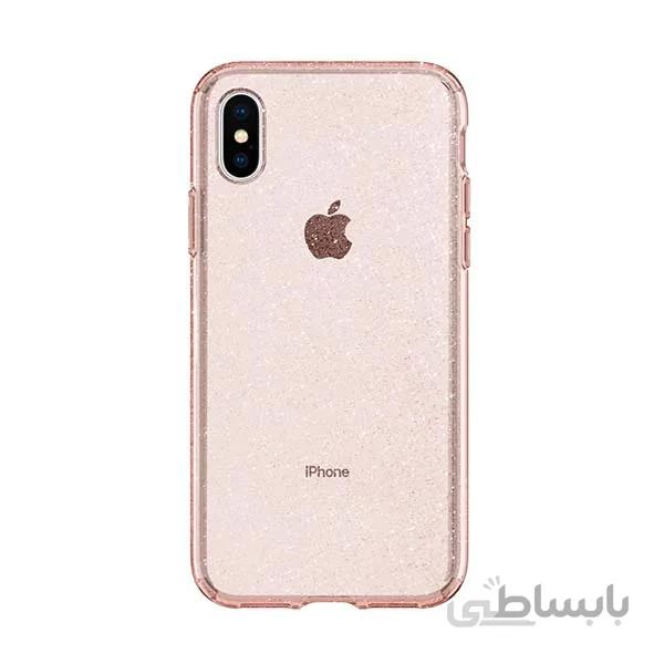 محافظ ژله ای اسپیگن آیفون Spigen Liquid Crystal Glitter Case Apple iPhone X