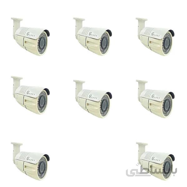 دوربین مداربسته آنالوگ گلکسی مدل GX-B5226F بسته 8 عددی