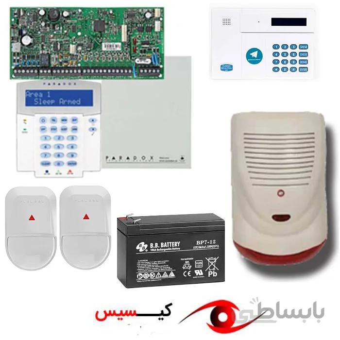 پکیج سیم کارتی دزدگیر پارادوکس با دو چشمی