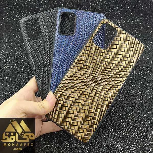 قاب چرمی سامسونگ A71 طرح حصیری کد SA315