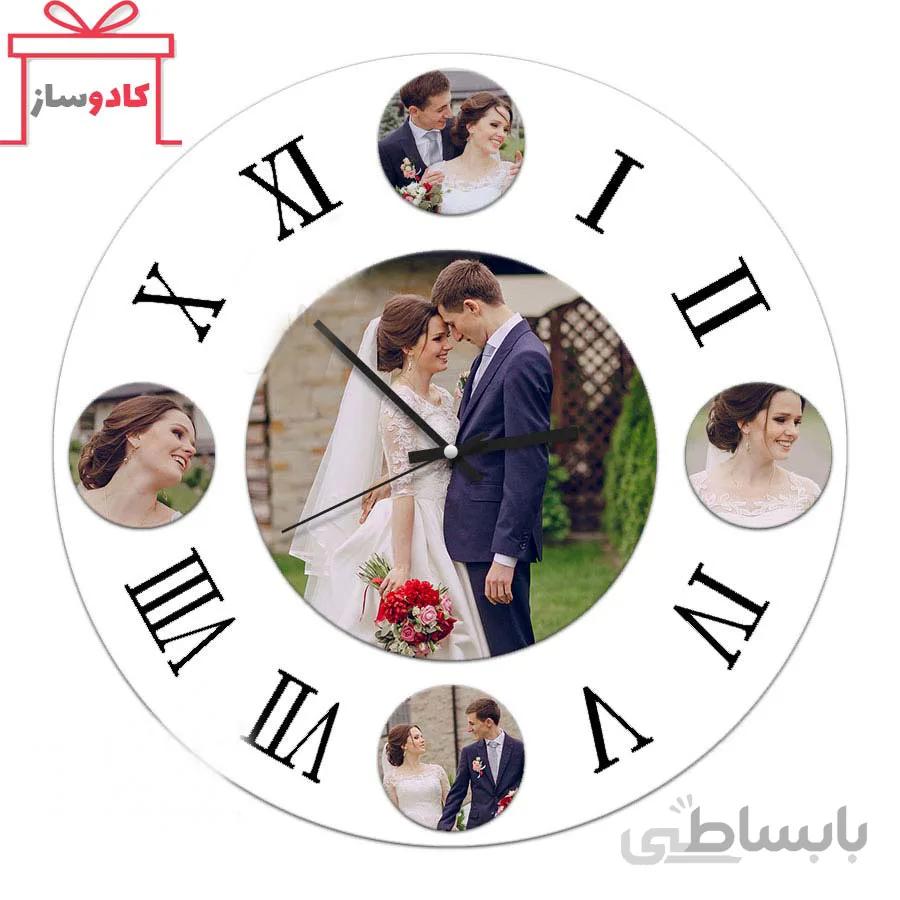 ساعت دیواری 4 دایره