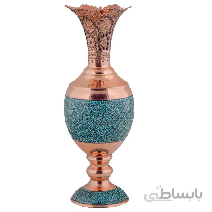سنبلدان فیروزه کوب اثر آقاجانی ارتفاع 54 سانتی متر کد SnF-08