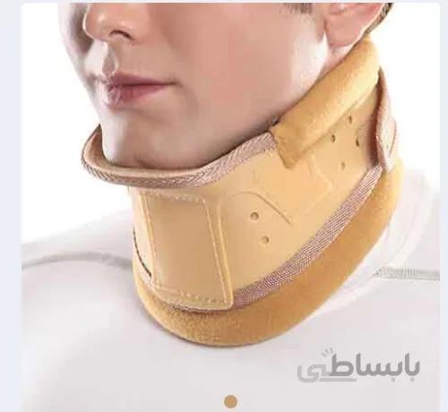 گردن بند طبی سخت چانه دار پاک سمن کد 039 ا Paksaman Hard Cervical Collar with Chin Support