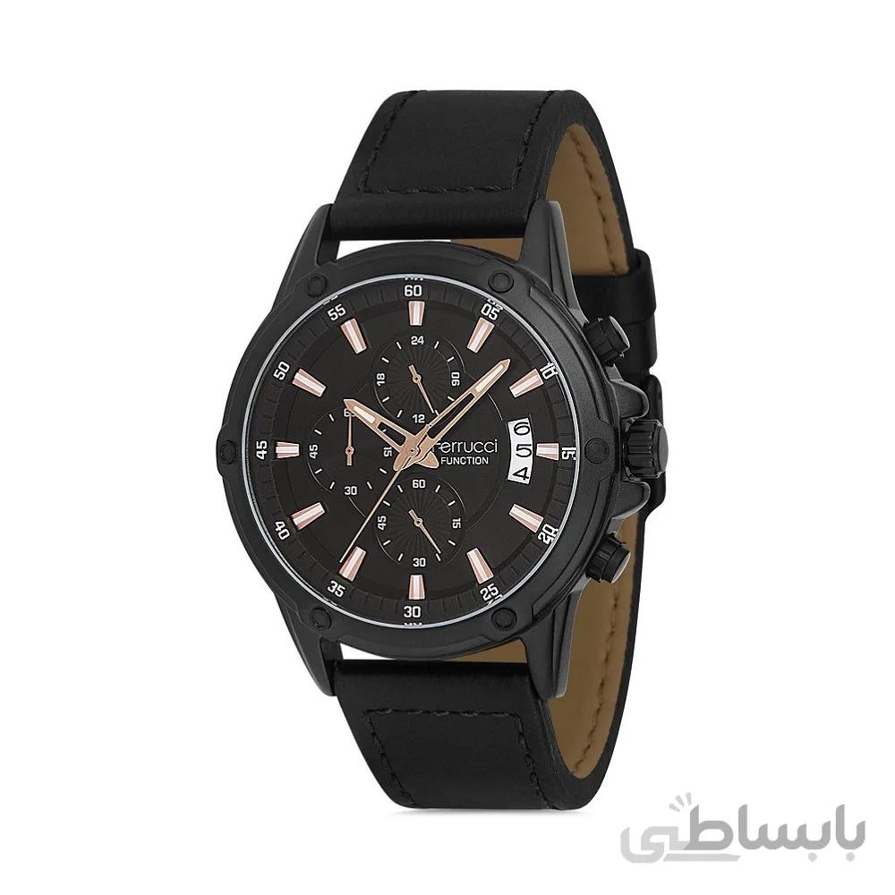 ساعت مچی عقربه ای مردانه برند فروچی Ferrucci مدل FC 13909FK.04