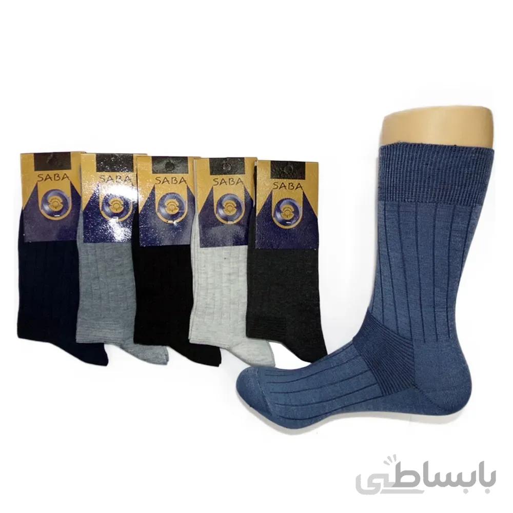 جوراب ساق بلند دوسیلندر مردانه سبا