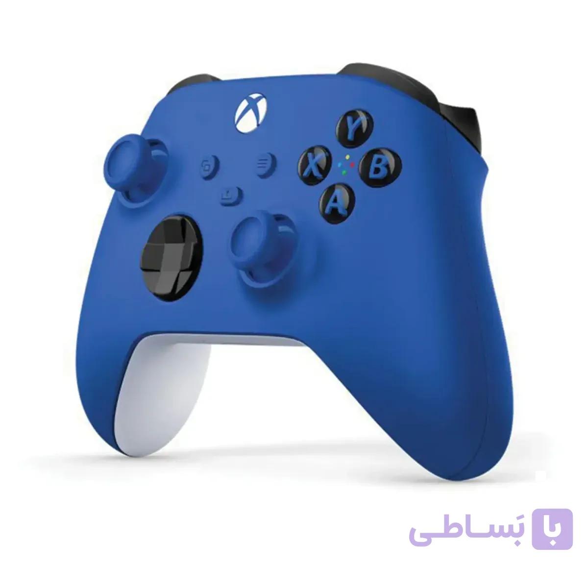 دسته بازی مایکروسافت مدل Shock Blue مناسب Xbox series S/X