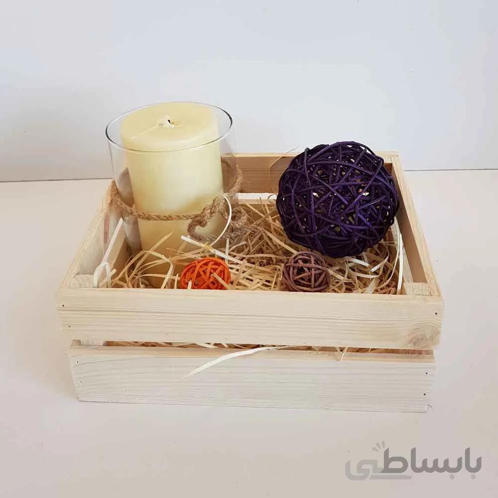 جعبه چوبی متوسط طرح ایکیا مدل h 10