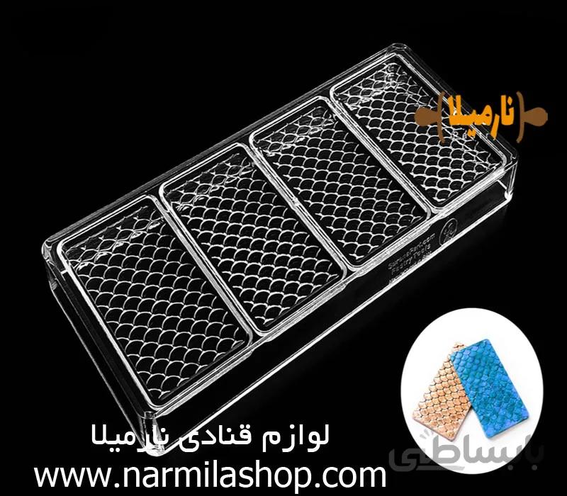 قالب پلی کربنات طرح پولک