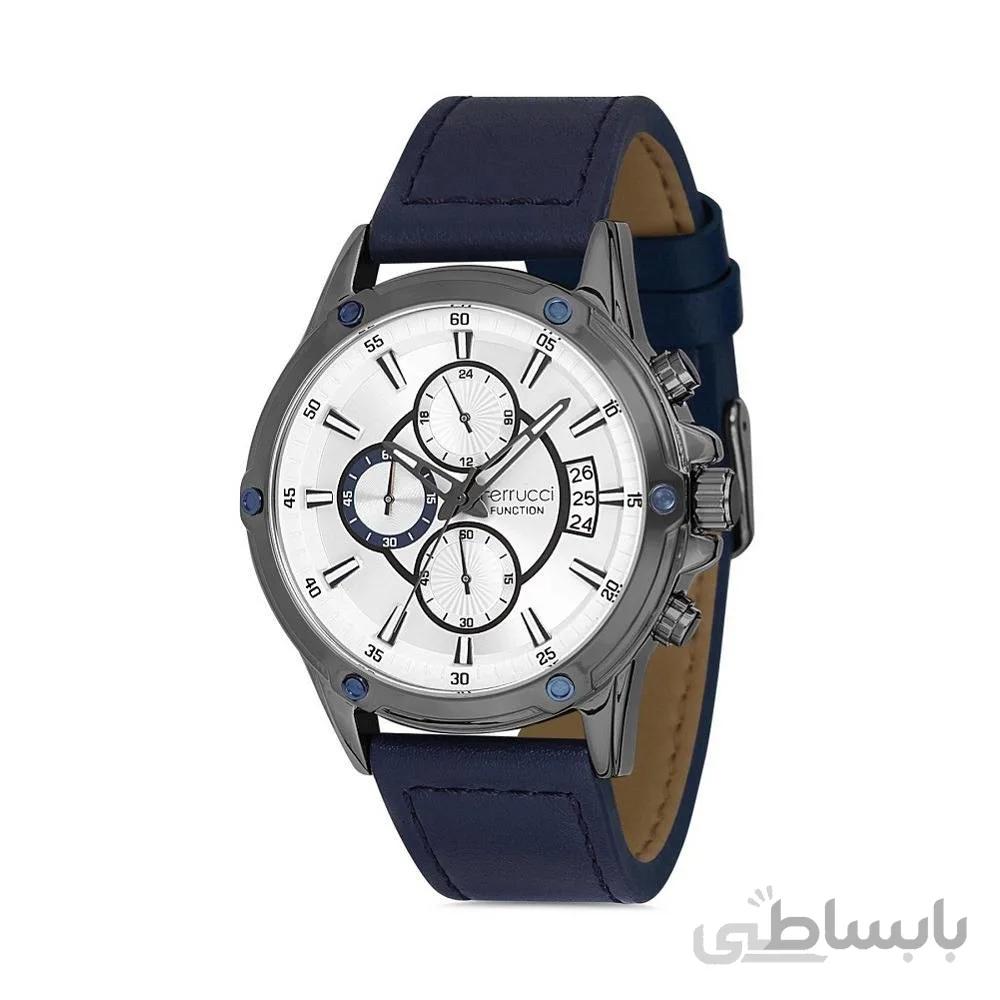ساعت مچی عقربه ای مردانه برند فروچی Ferrucci مدل FC 13909FK.03