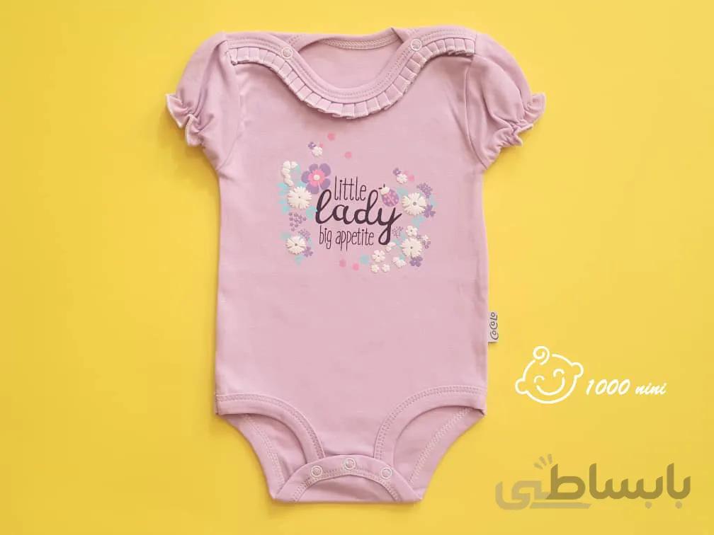 زیردکمه ای آستین کوتاه little lady کوکالو