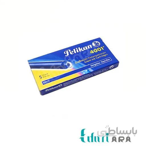جوهر خودنویس پلیکان مدل 4001 - بسته 5 عددی