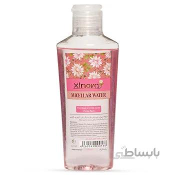 میسلارواتر آنتی آکنه ژینووا مناسب پوست چرب و مختلط حجم 150 میل