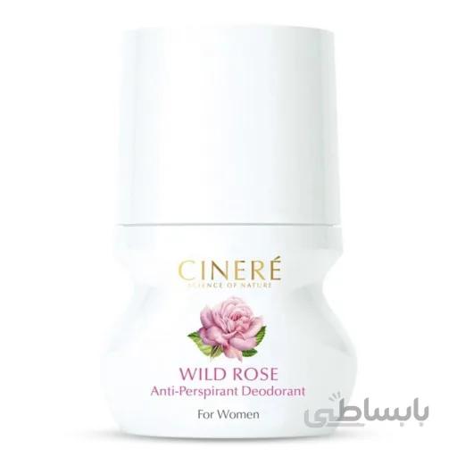 دیودورانت زنانه با رایحه گل رز سینره ا Wild Rose Deodorant For Women Cinere
