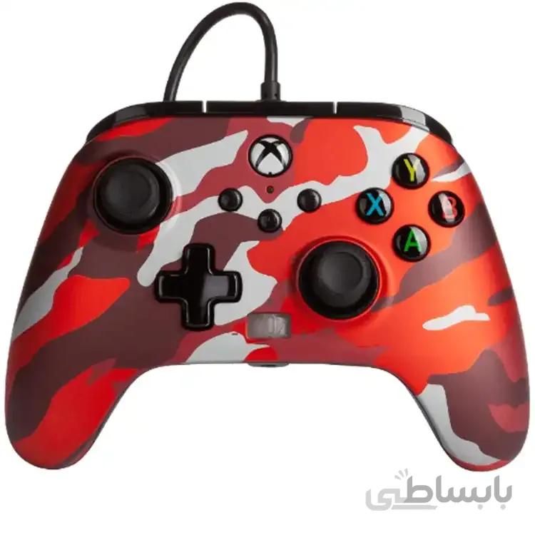 دسته بازی PowerA برای XBOX Series X|S - رنگ قرمز ارتشی