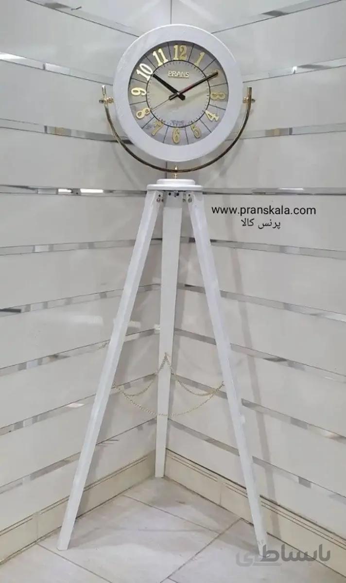 ساعت ایستاده چوبی پرنس مدل تلسکوپی کد۱۸