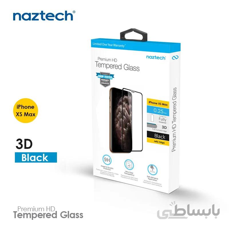 محافظ صفحه نمایش دور ژله‌ای 3D نزتک مناسب برای آیفون Xs Max