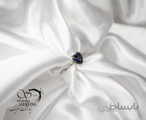 انگشتر نقره زنانه کد: 5329