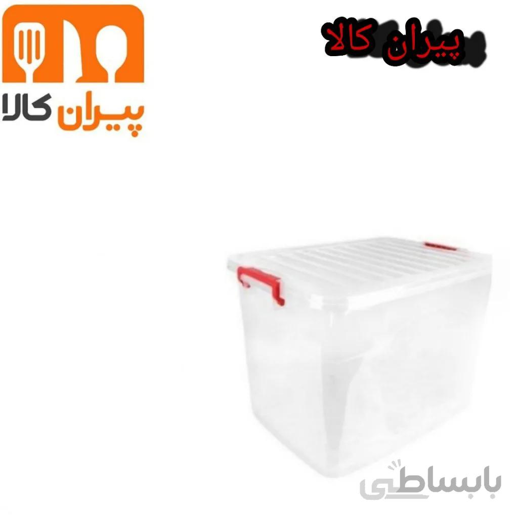 باکس چرخ دار هوم کت نورا متوسط شفاف