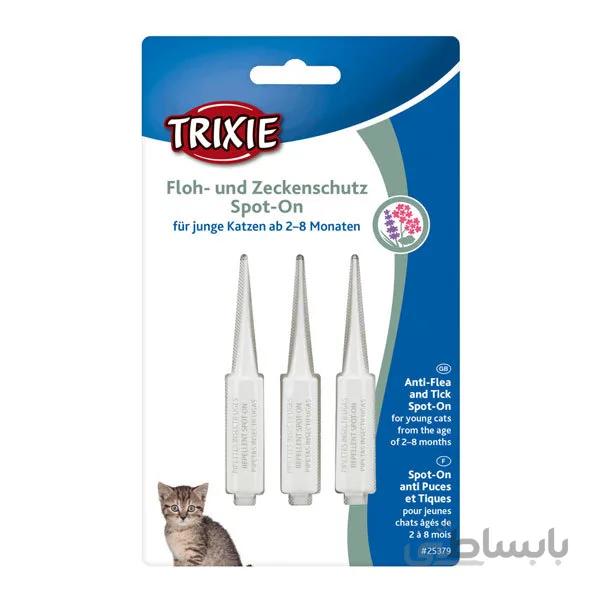 قطره ضد کک و کنه بچه گربه تریکسی – Spot On Flea and Tick Protection