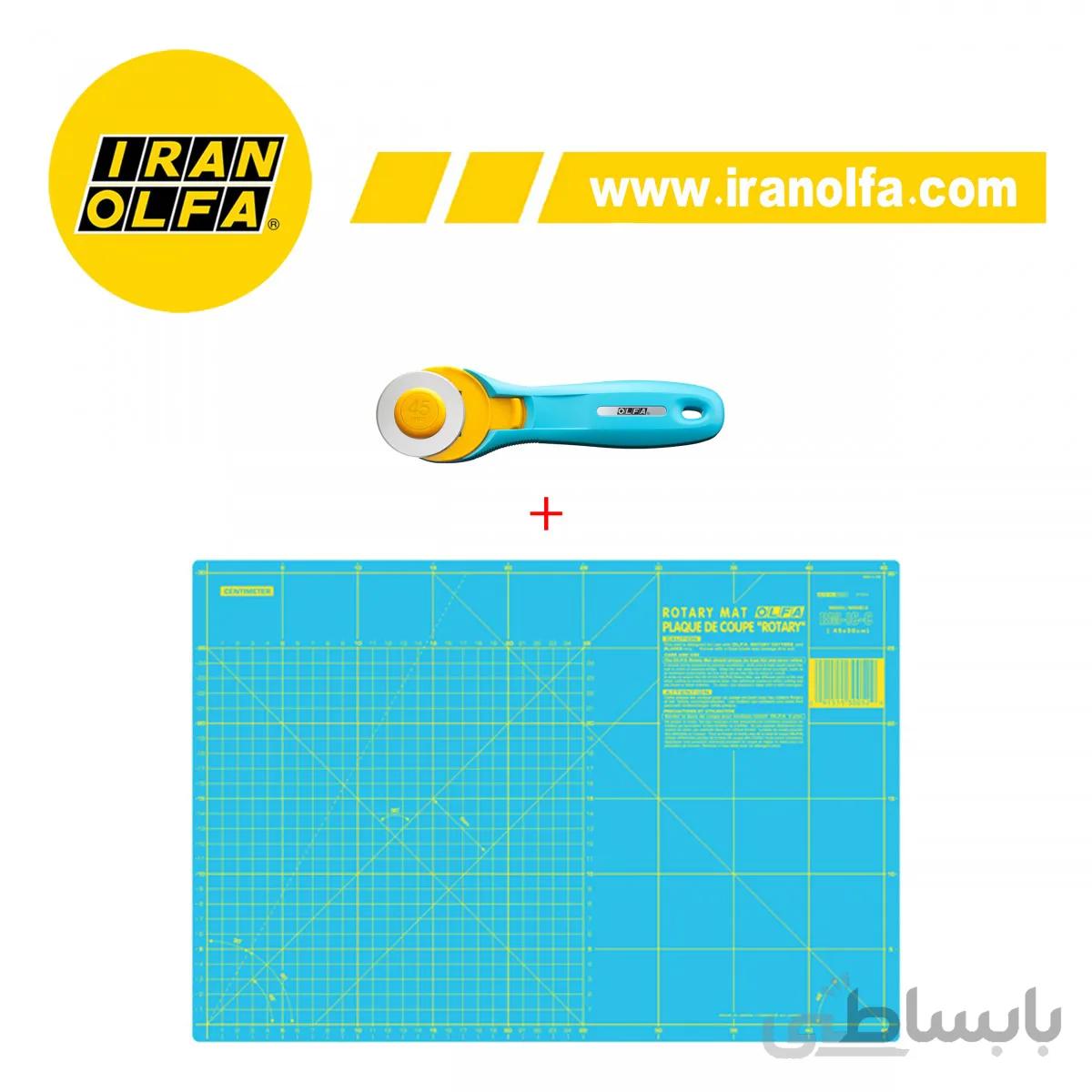 ست کاتر و صفحه برش الفا OLFA مدل AQA