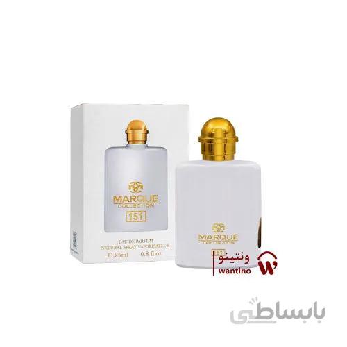 عطر ادکلن زنانه تروساردی دونا فراگرنس ورد مارکویی کد 151 (Marque Collection Trussardi Donna) حجم 25 میل ا Fragrance world Marque Collection No 151 - Trussardi Donna
