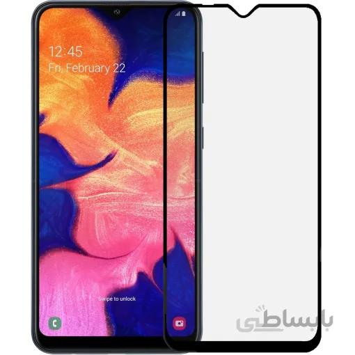 Samsung Galaxy A10 Screen Protector Full Glass 9D ا محافظ صفحه نمایش گلس فول چسب با پوشش دهی کامل گوشی سامسونگ A10 مدل 9D