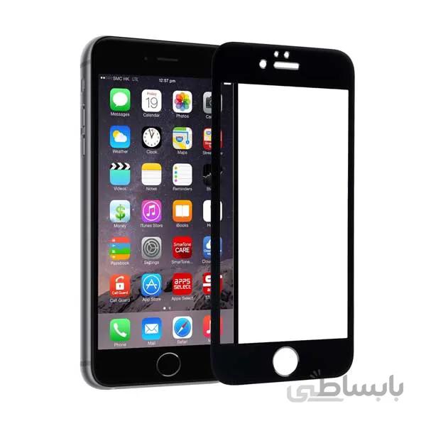 گلس شیشه ای تمام چسب آیفون iPhone 6/6s