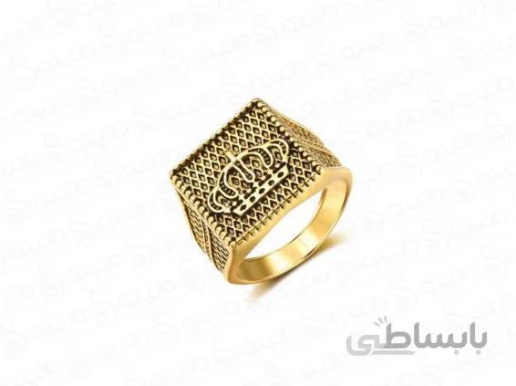 انگشتر طرح تاج سلطنتی 12485
