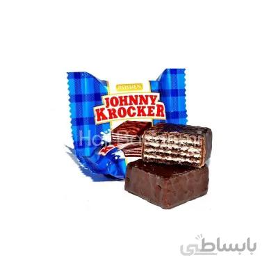 ویفر جانی کراکر شیری روشن