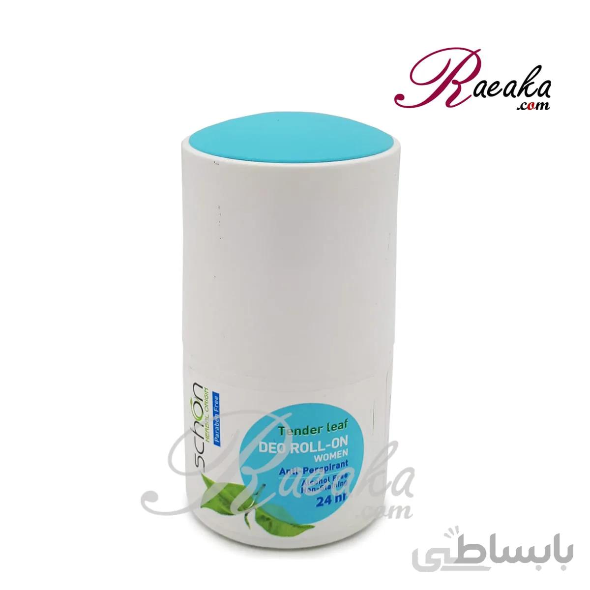 مام رول ضد تعریق زنانه شون مدل Tender leaf حجم ۵۰ میلی لیتر