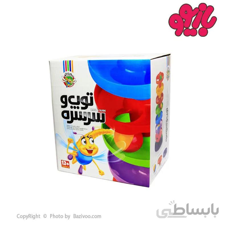 بازی فکری توپ و سرسره 8 طبقه