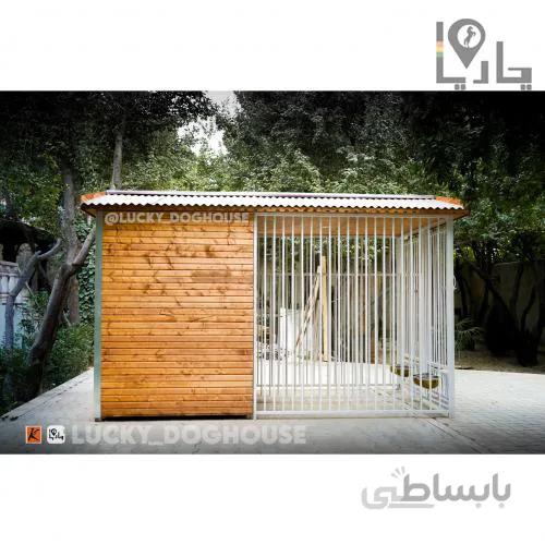 خانه سگ کنل چهار فصل رویال لاکی داگ هاس مدل تک