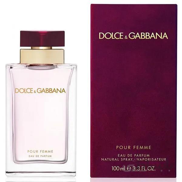 عطر زنانه دولچه گابانا dolce and gabbana مدل پور فم pour femme حجم 100 میل