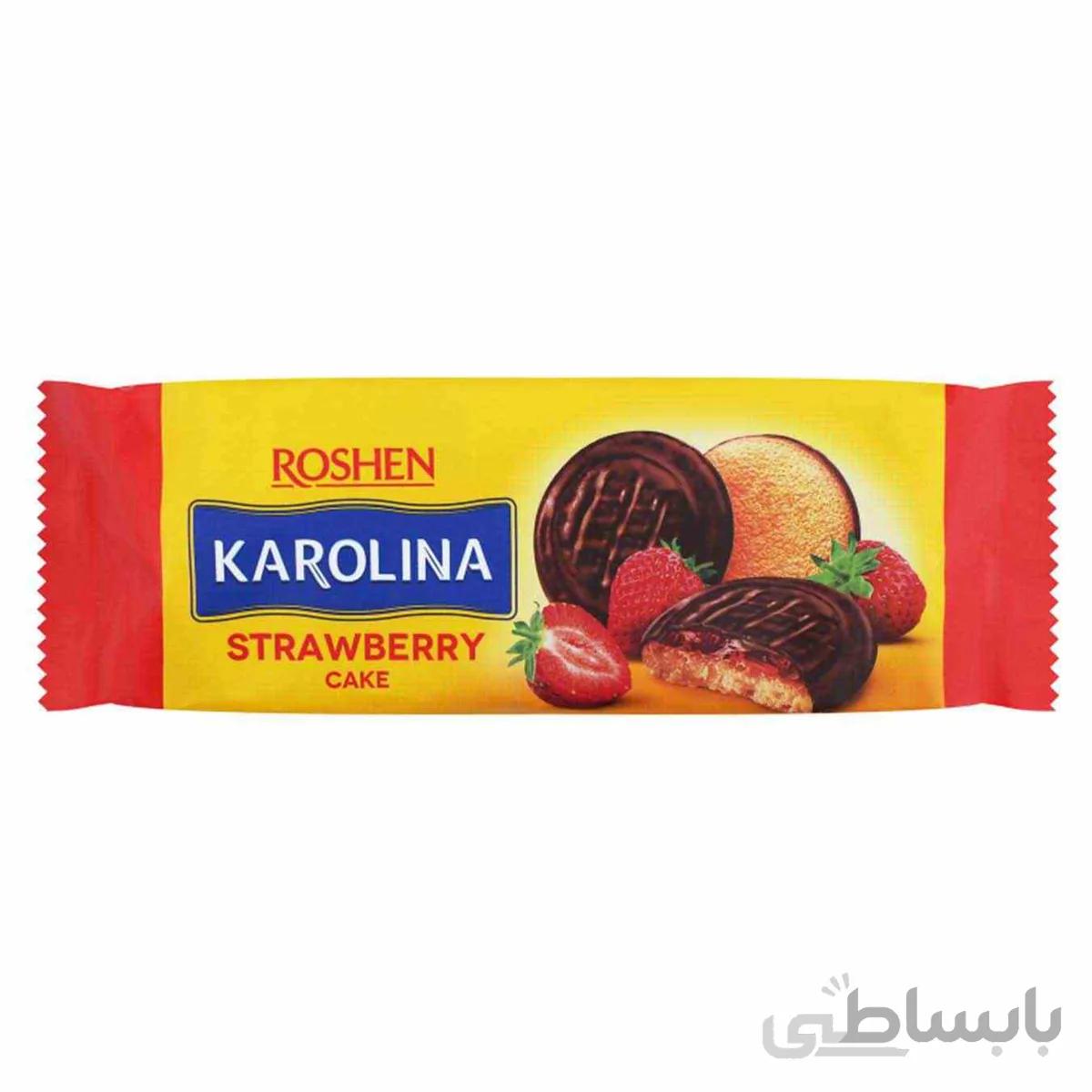 بیسکوئیت کارولینا توت فرنگی