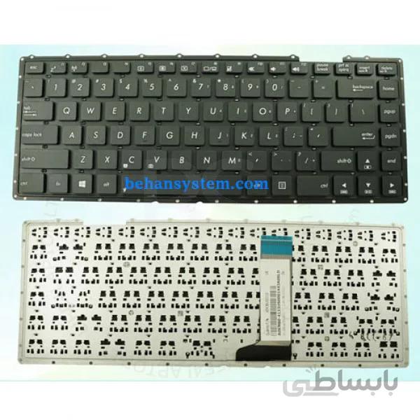 (به همراه لیبل کیبورد فارسی جدا گانه) ا کیبورد لپ تاپ ASUS مدل X451