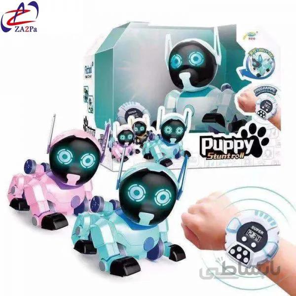ربات سگ کنترلی مدل puppy stunt roll کد Z105