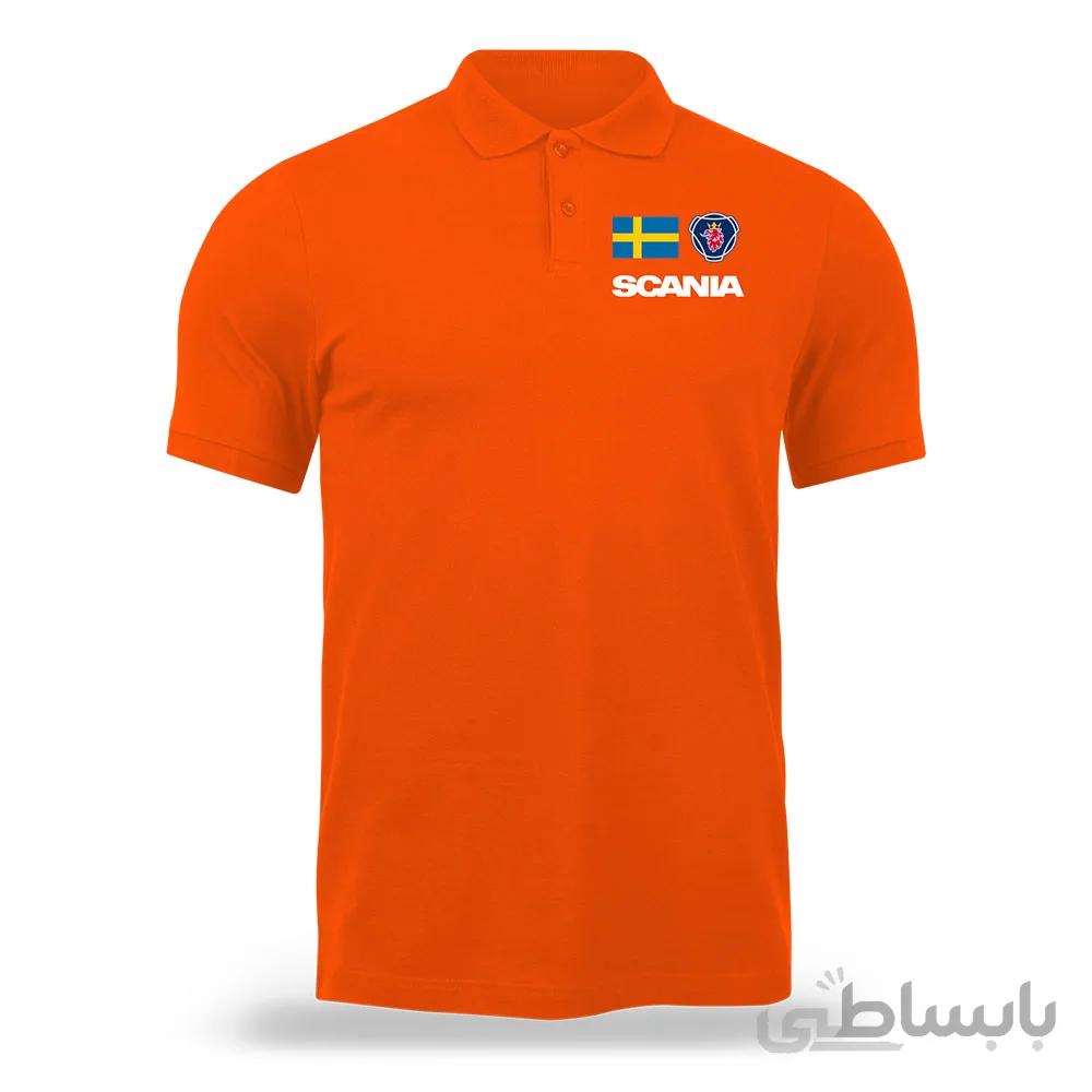 پولوشرت نارنجی اسکانیا سوئد