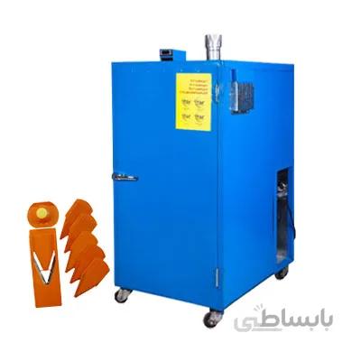 خشک کن میوه ۱۰ سینی صنعتی | گازی + اسلایسر دستی