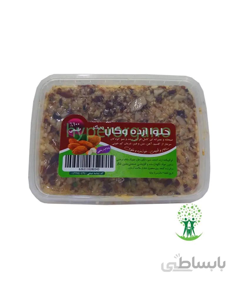 حلوا ارده بادام 300 گرمی وگان ویگر
