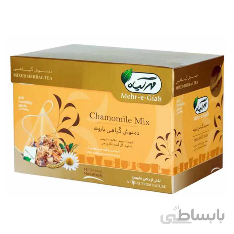 دمنوش گیاهی بابونه مهر گیاه 14 عددی