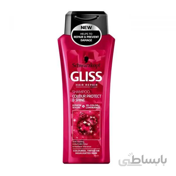 شامپو گلیس مدل COLOR PROTECT حجم 525 میل