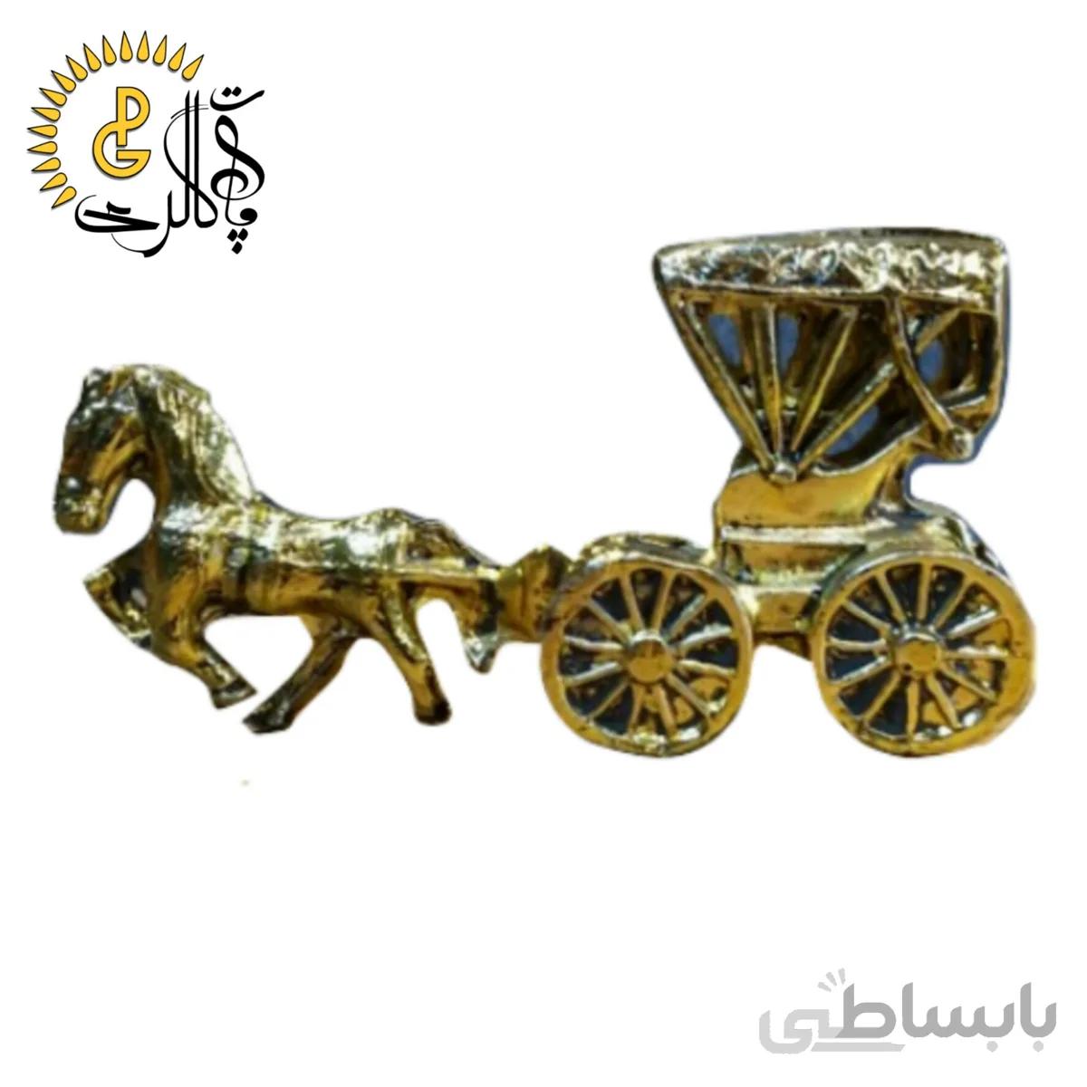 کالسکه دکوری فلزی