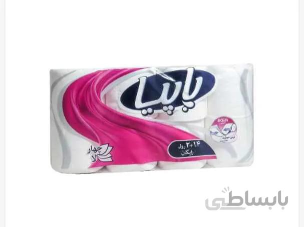 دستمال توالت 16رولی پاپیا