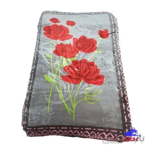 پتو نرمینه مدل نسیم طوسی